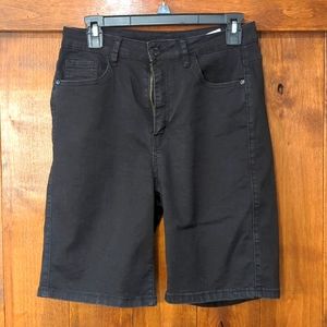 Black denim shorts 🩳